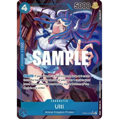 Ulti (Alternate Art) OP05-043 SR Awakening of the New Era
