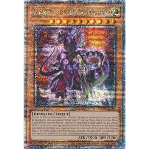 Ultimate Conductor Tyranno (Quarter Century Secret Rare)