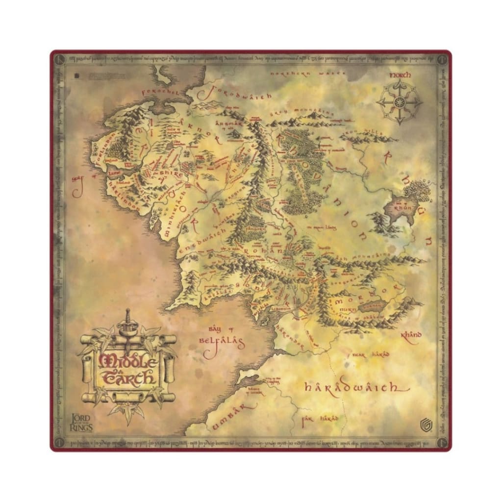 Ultimate Guard The Lord Of Rings - Stitched Playmat