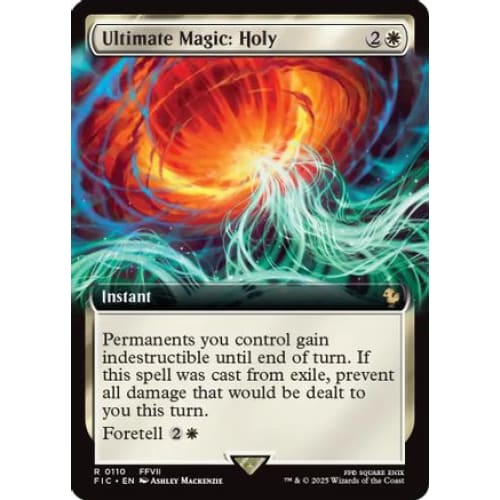 Ultimate Magic: Holy (Extended Art) (FIC-110) - Single