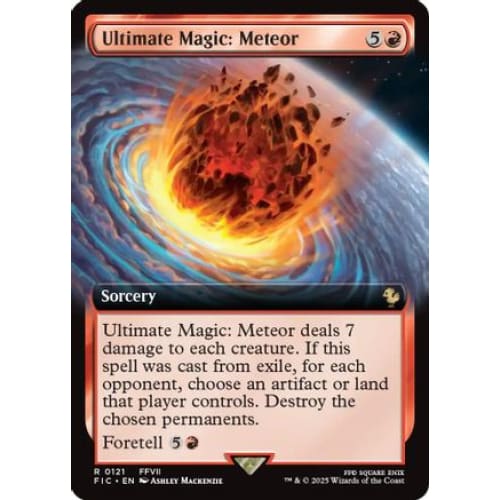 Ultimate Magic: Meteor (Extended Art) (FIC-121) - Single