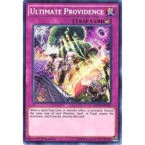 Ultimate Providence - MP16-EN233 Secret Rare Unlimited