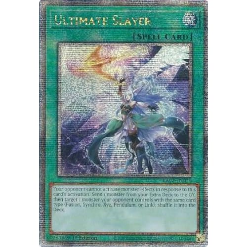 Ultimate Slayer (Quarter Century Secret Rare) - RA02-EN070