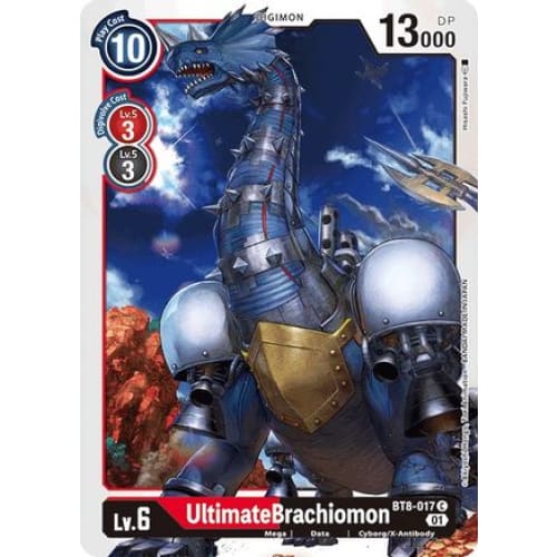 UltimateBrachiomon - BT8-017 - Common - Single