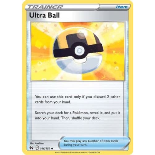 Ultra Ball (146) Uncommon Reverse Holofoil - Single