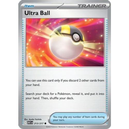 Ultra Ball - 213/217 (213) Common - Single