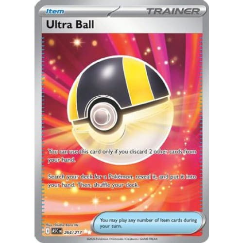 Ultra Ball - 264/217 (264) Rare Holofoil - Single
