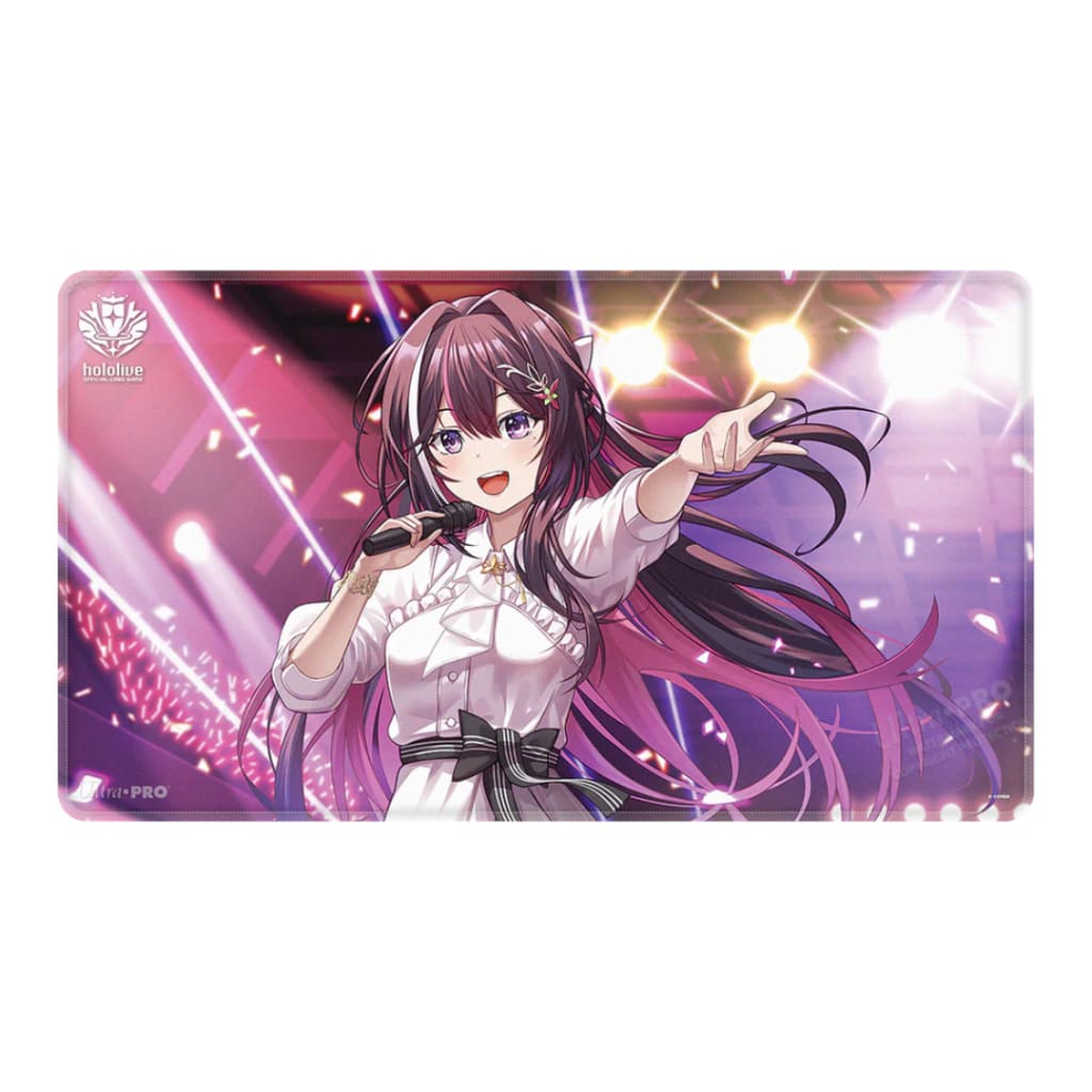Ultra Pro AZKi Stitched Playmat for the hololive OFFICIAL