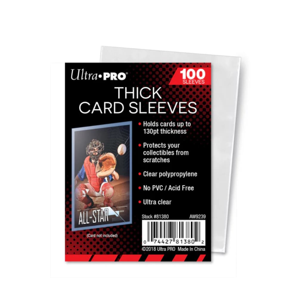 Ultra Pro - Card Sleeves - Thick 130pt - 100 Count