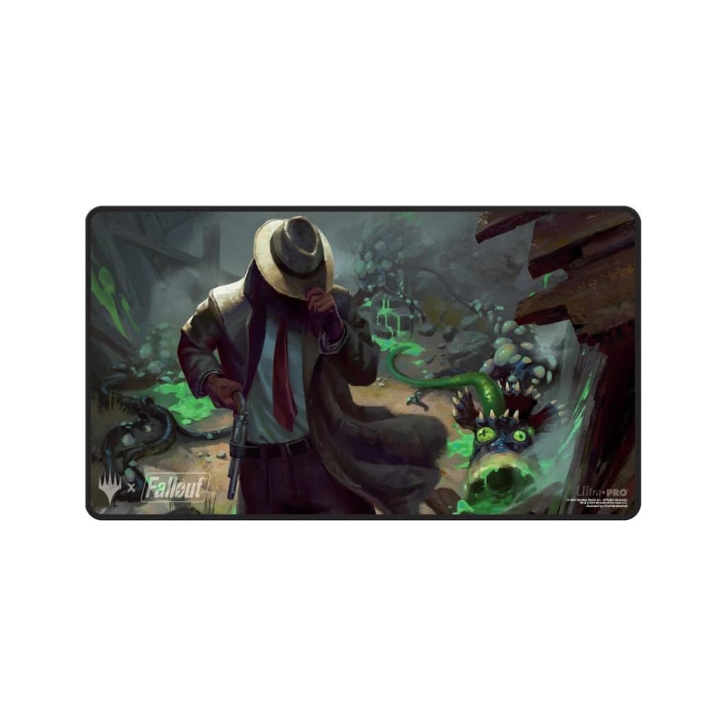 Ultra Pro - Playmat Black Stitched - MTG Fallout X