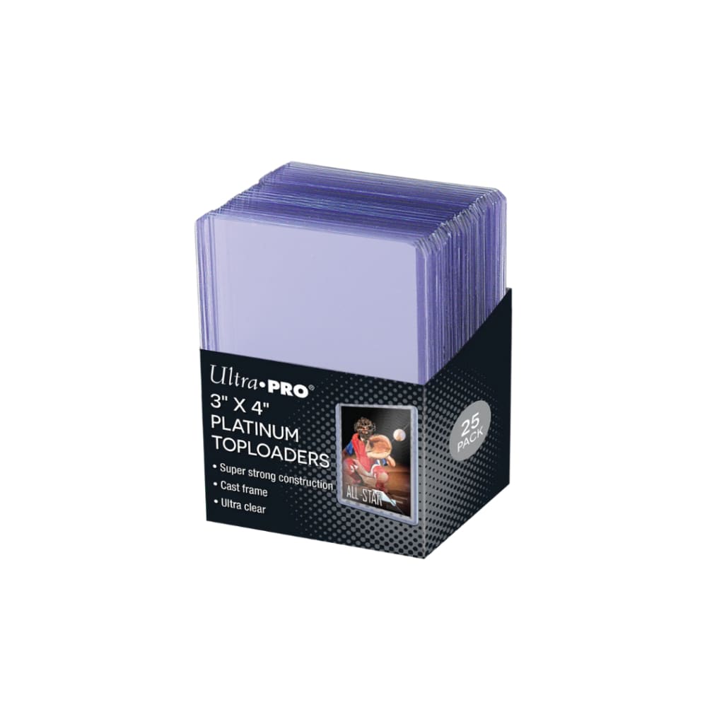 Ultra Pro Top Loader 3x4 Platinum 25ct Pack