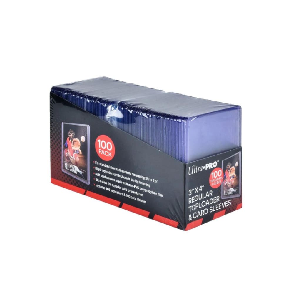 ULTRA PRO - TOPLOADER 100CT - REGULAR & CARD SLEEVES