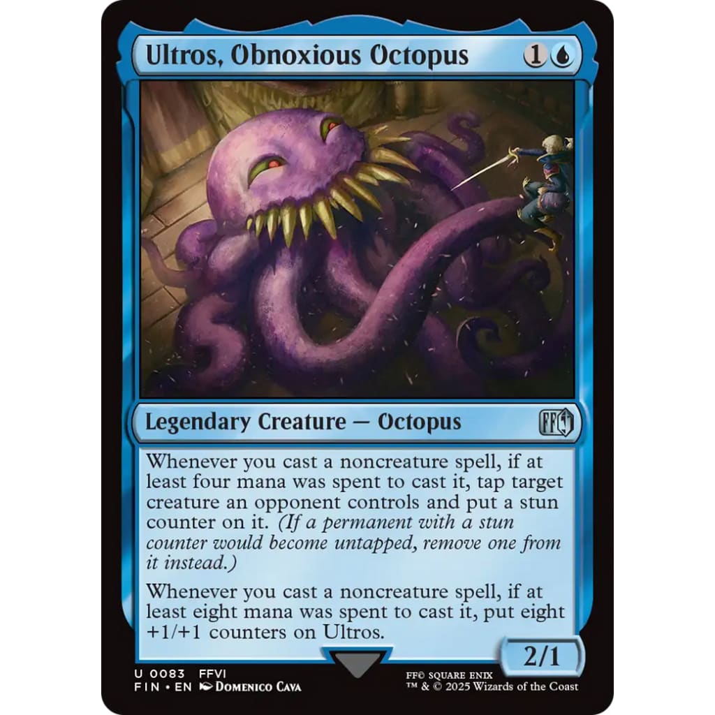 Ultros Obnoxious Octopus (FIN-083) - Single