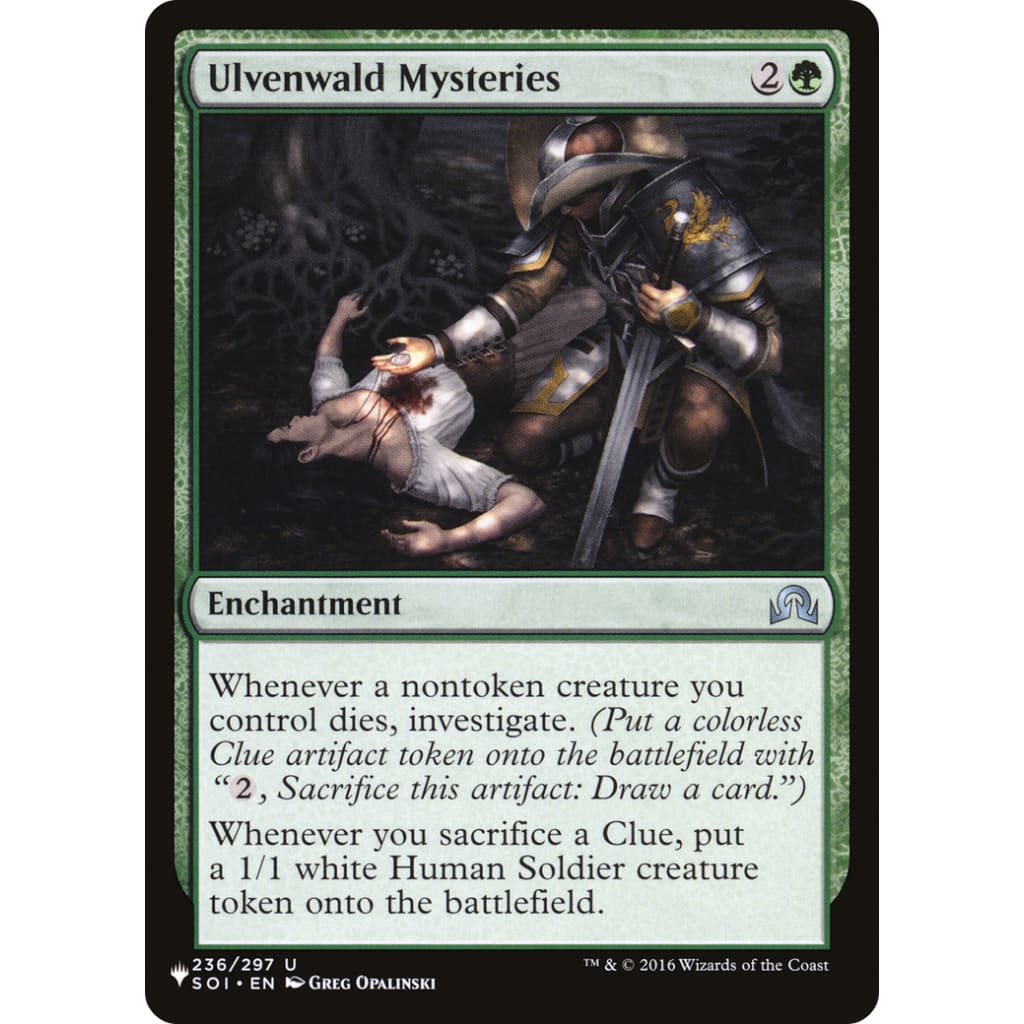 Ulvenwald Mysteries (PLST-SOI-236) - Single
