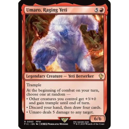 Umaro Raging Yeti (FIC-063) - Single