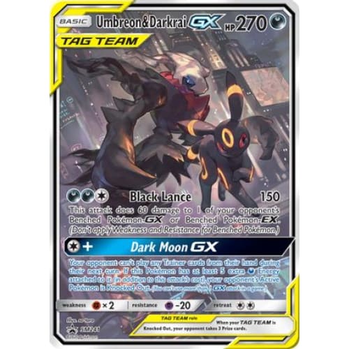 Umbreon & Darkrai-GX (SM241/248) Promo Holofoil - Single