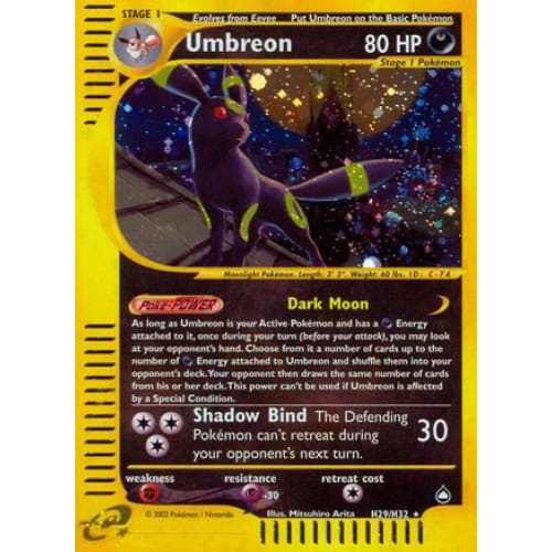 Umbreon (H29/147) Holo Rare Holofoil - Single