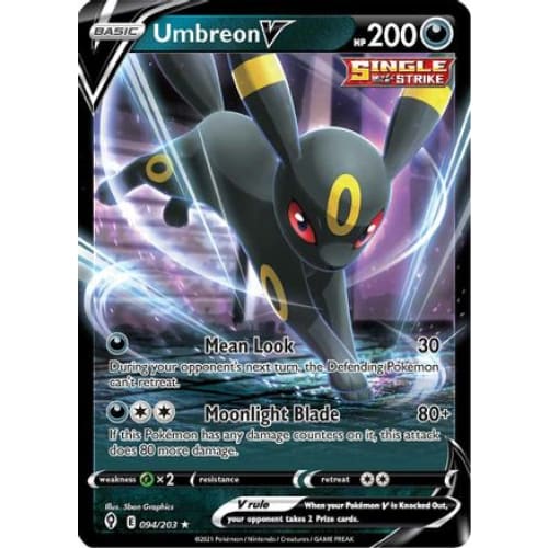 Umbreon V (094/203) Holo Rare Holofoil - Single