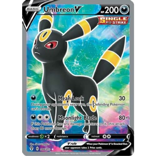 Umbreon V (188/203) Ultra Rare Holofoil - Single