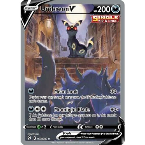 Umbreon V (189/203) Ultra Rare Holofoil - Single