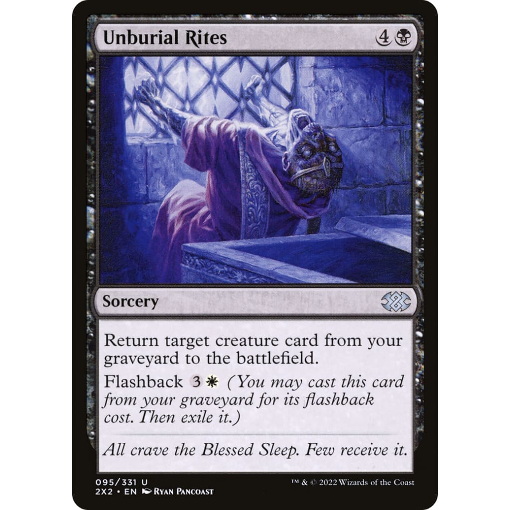 Unburial Rites (2X2-095) Foil - Single