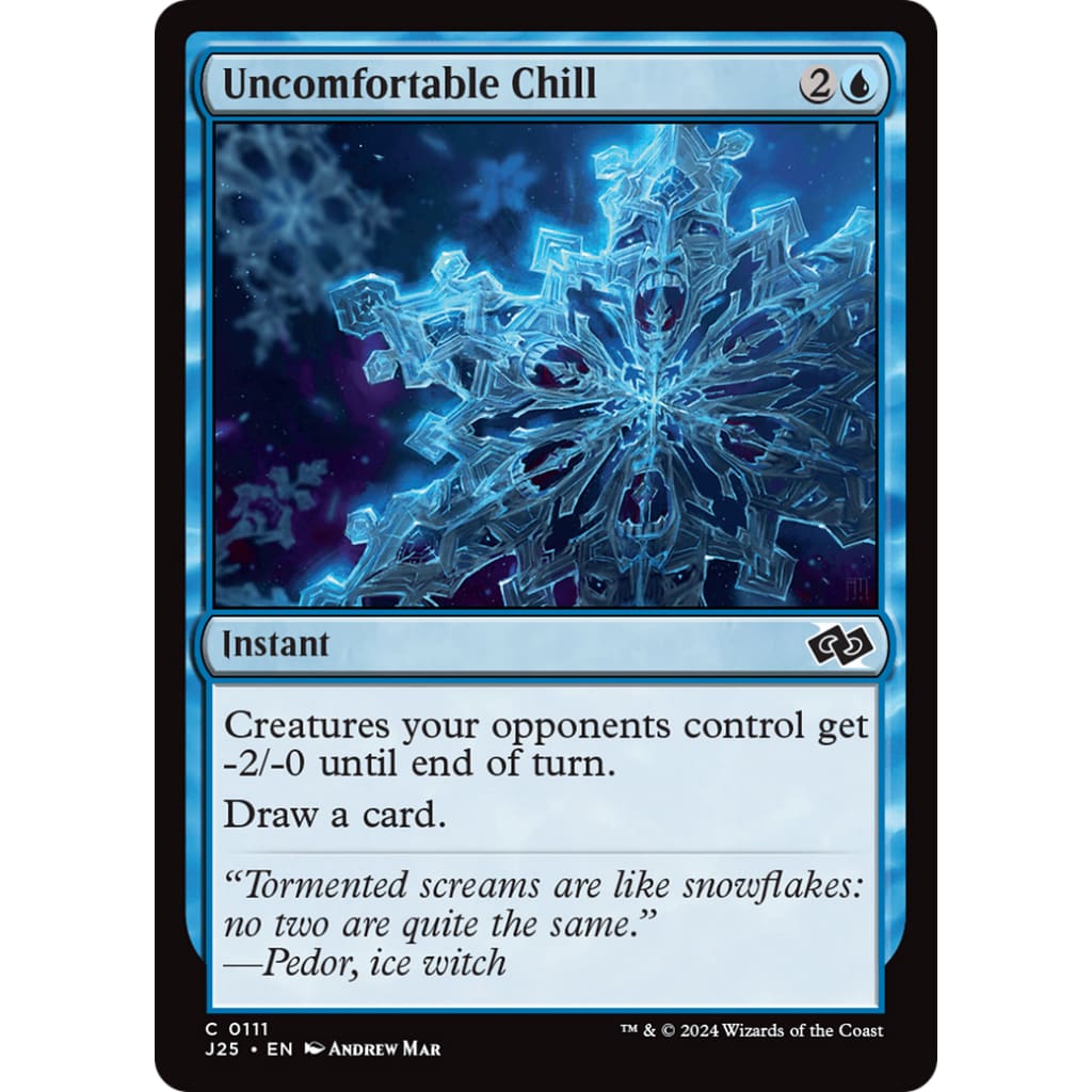 Uncomfortable Chill (J25-111) - Single