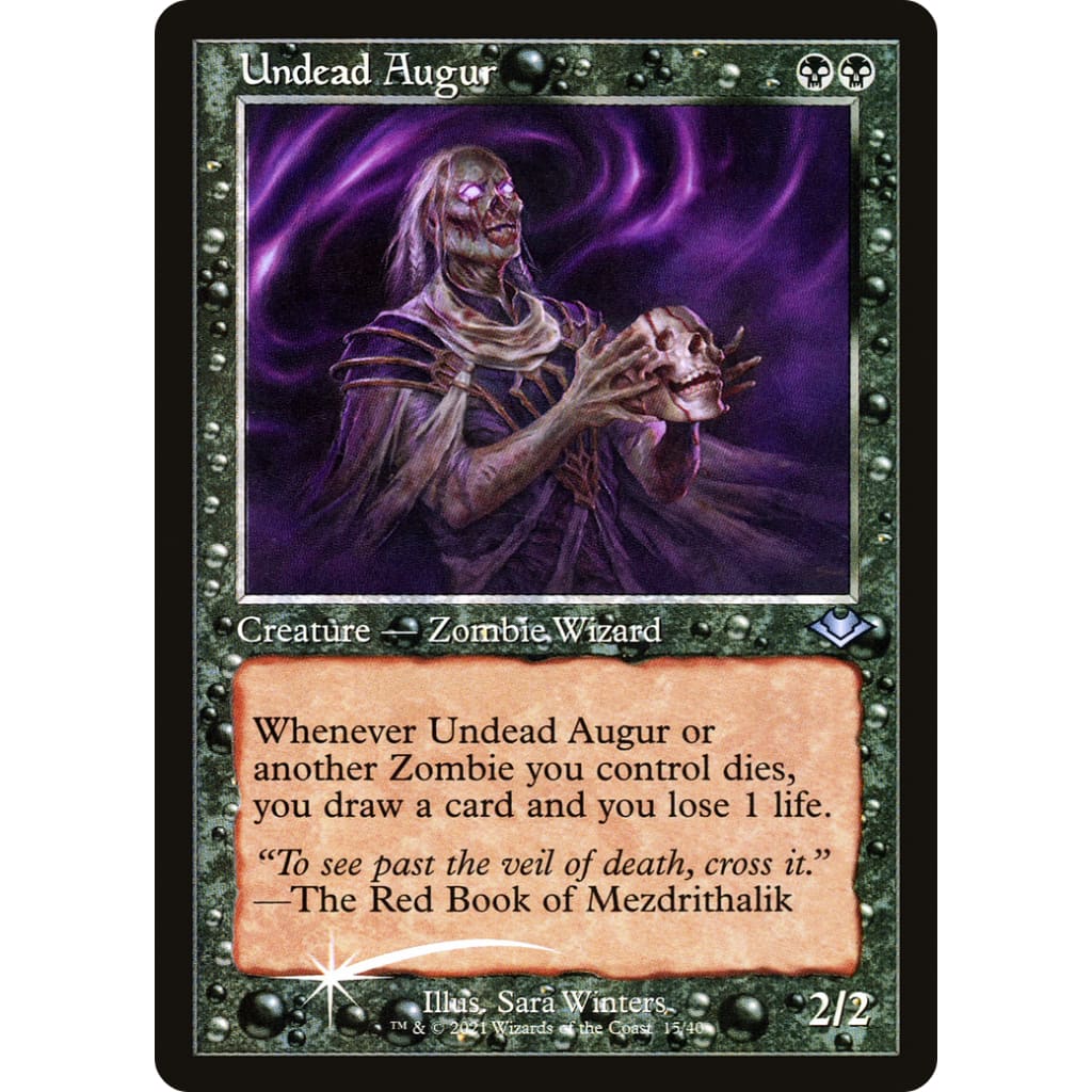 Undead Augur (H1R-015) Etched Foil - Single