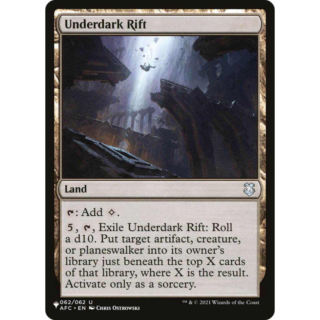 Underdark Rift (PLST-AFC-62) - Single