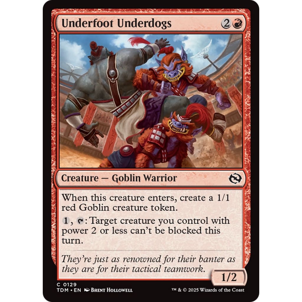 Underfoot Underdogs (TDM-129) - Single
