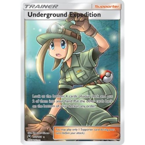 Underground Expedition (168/168) Ultra Rare Holofoil