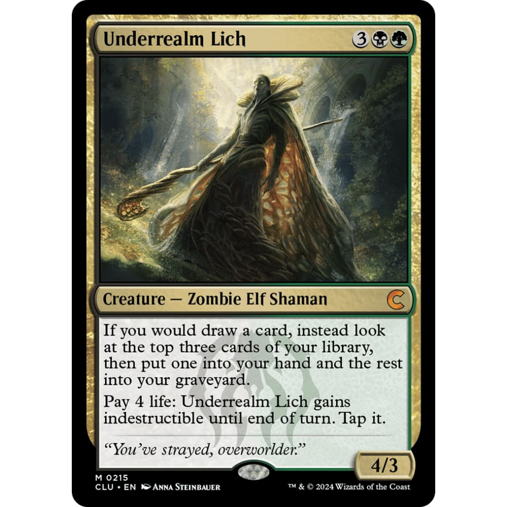 Underrealm Lich (CLU-215) - Single