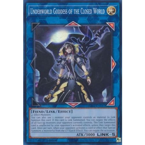 Underworld Goddess of the Closed World - RA02-EN045 Super
