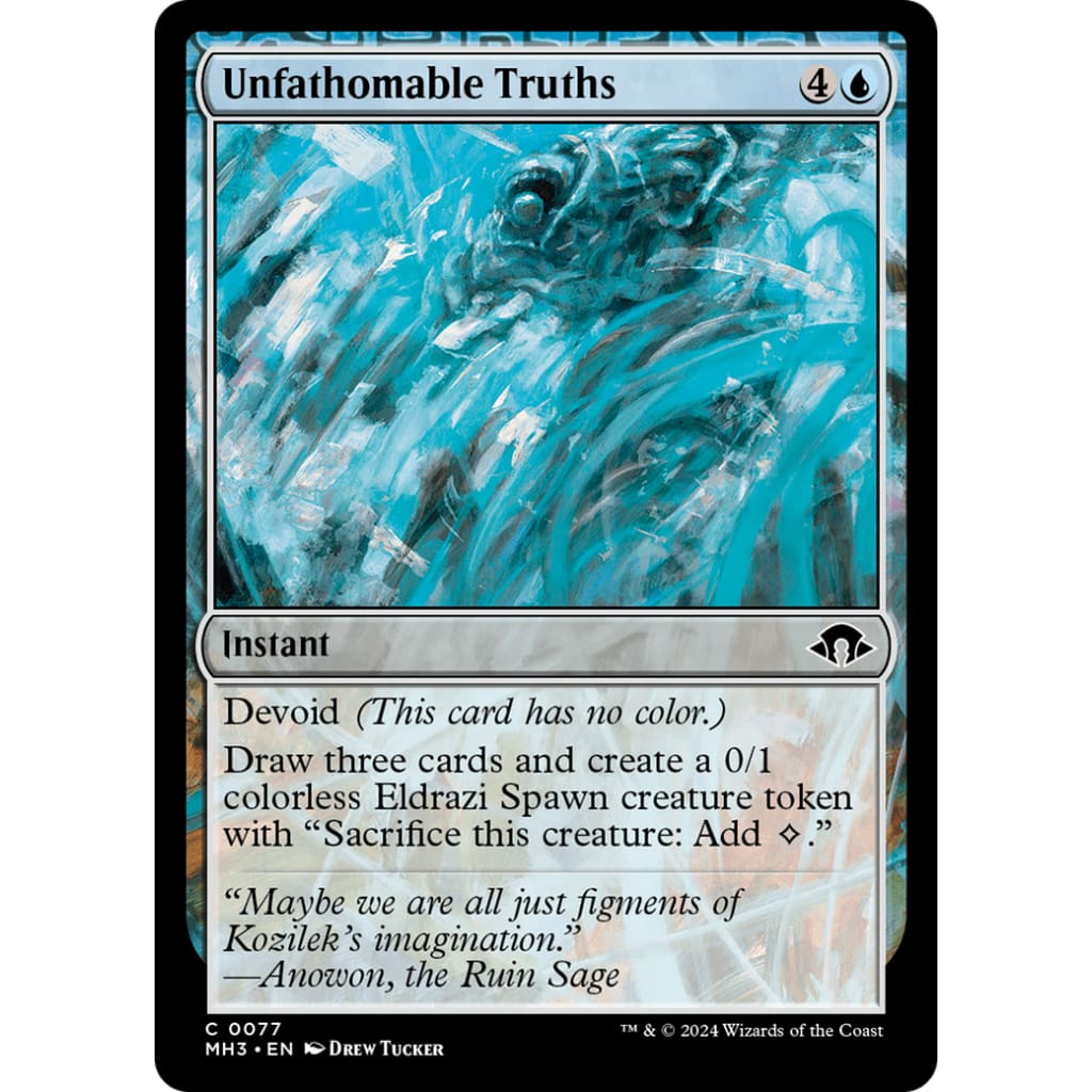 Unfathomable Truths (MH3-077) - Single