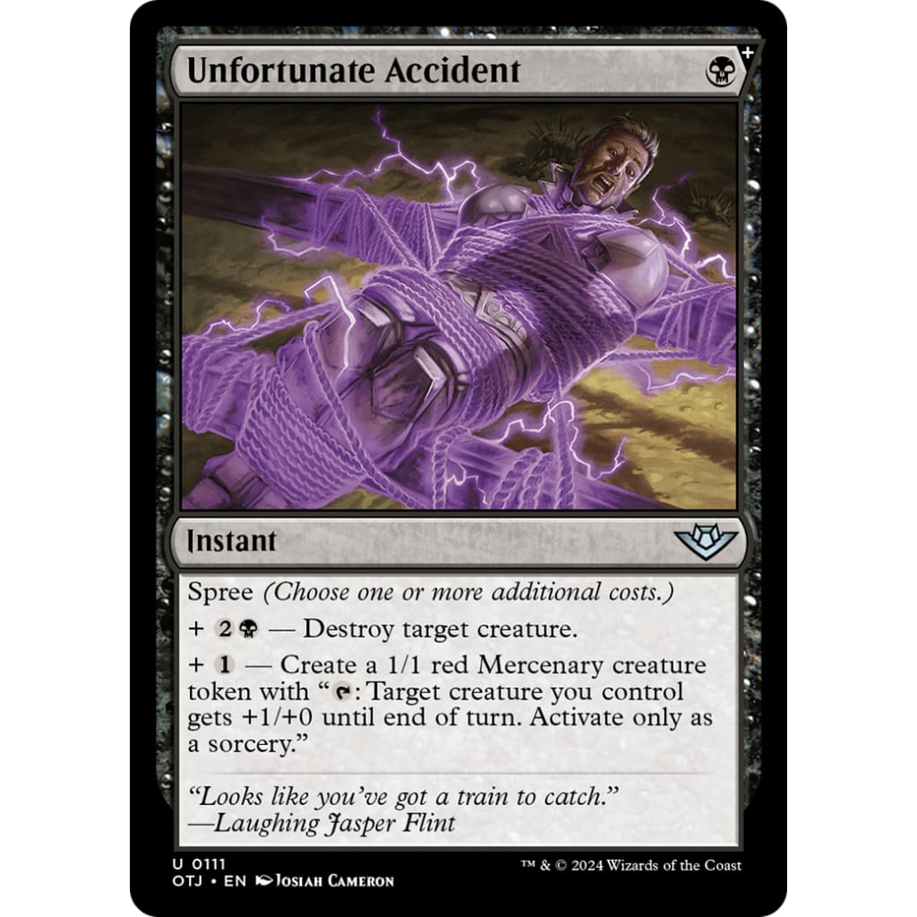 Unfortunate Accident (OTJ-111) - Single