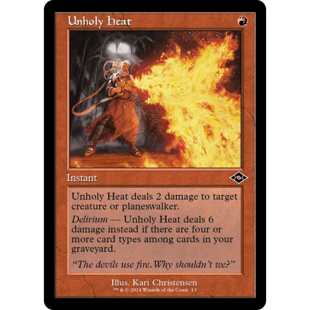 Unholy Heat (H2R-013) - Single