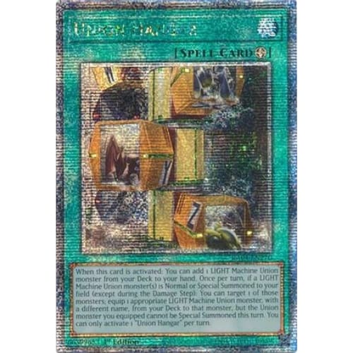 Union Hangar (Quarter Century Secret Rare) - RA04-EN270