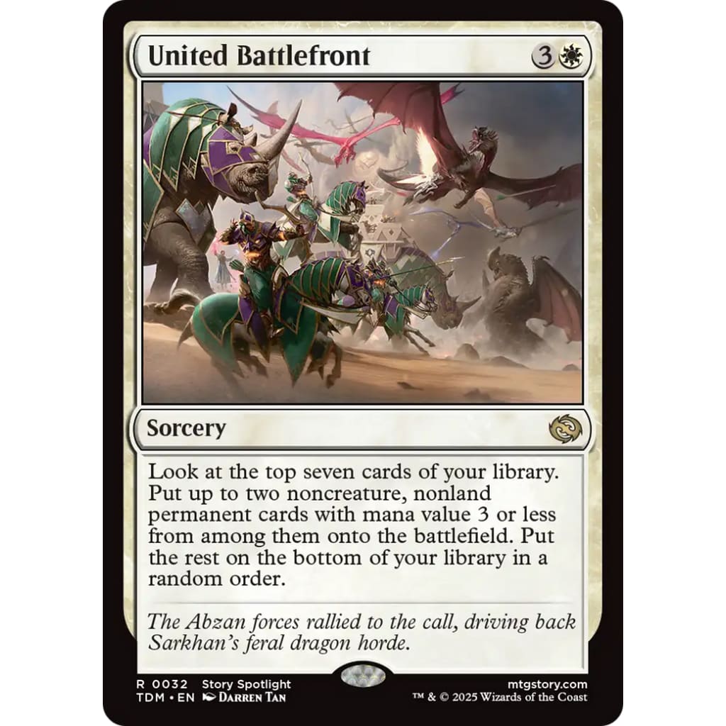 United Battlefront (TDM-032) - Single