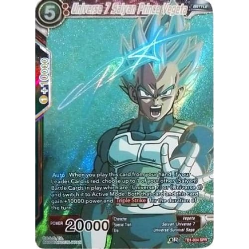 Universe 7 Saiyan Prince Vegeta (SPR) (Tournament of Power)