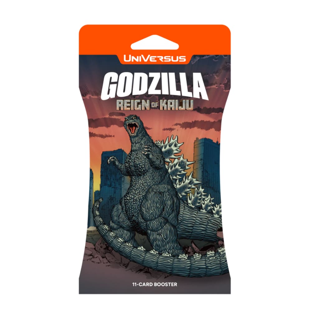 Universus Godzilla: Reign Of Kaiju Hanging Booster Pack