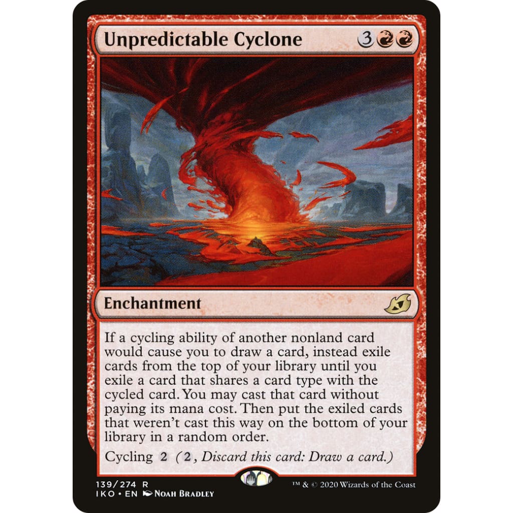 Unpredictable Cyclone (IKO-139) Foil - Single