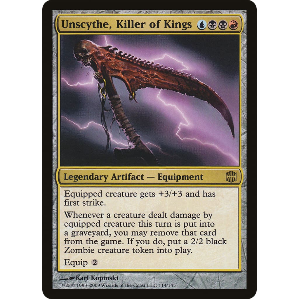 Unscythe Killer of Kings (ARB-114) Foil - Single