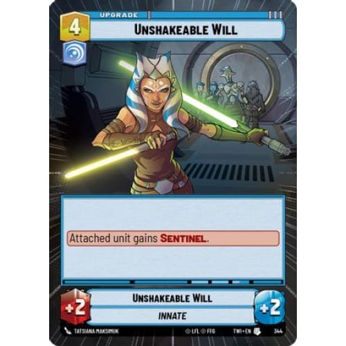 Unshakeable Will (Hyperspace) (344) - Single
