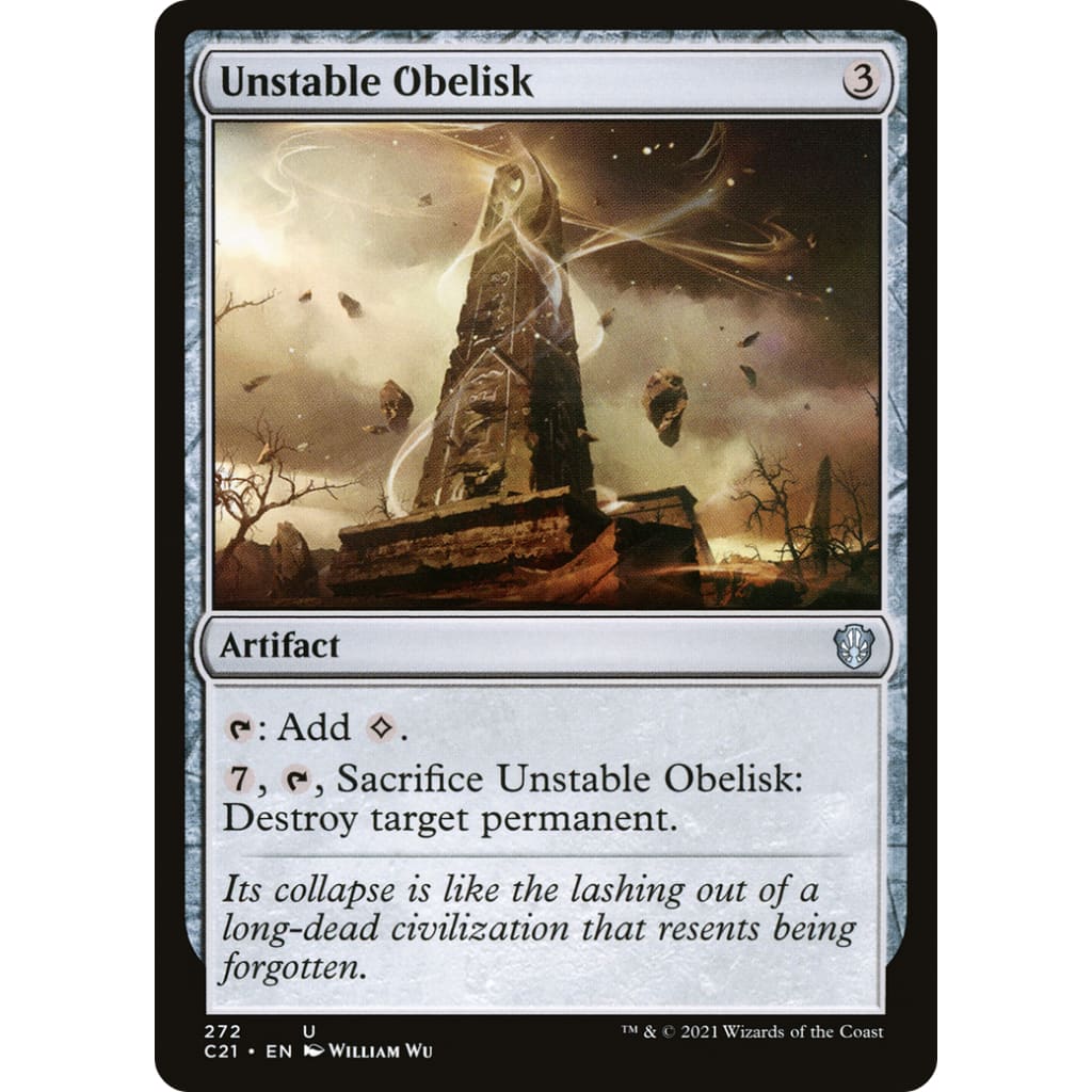 Unstable Obelisk (C21-272) - Single
