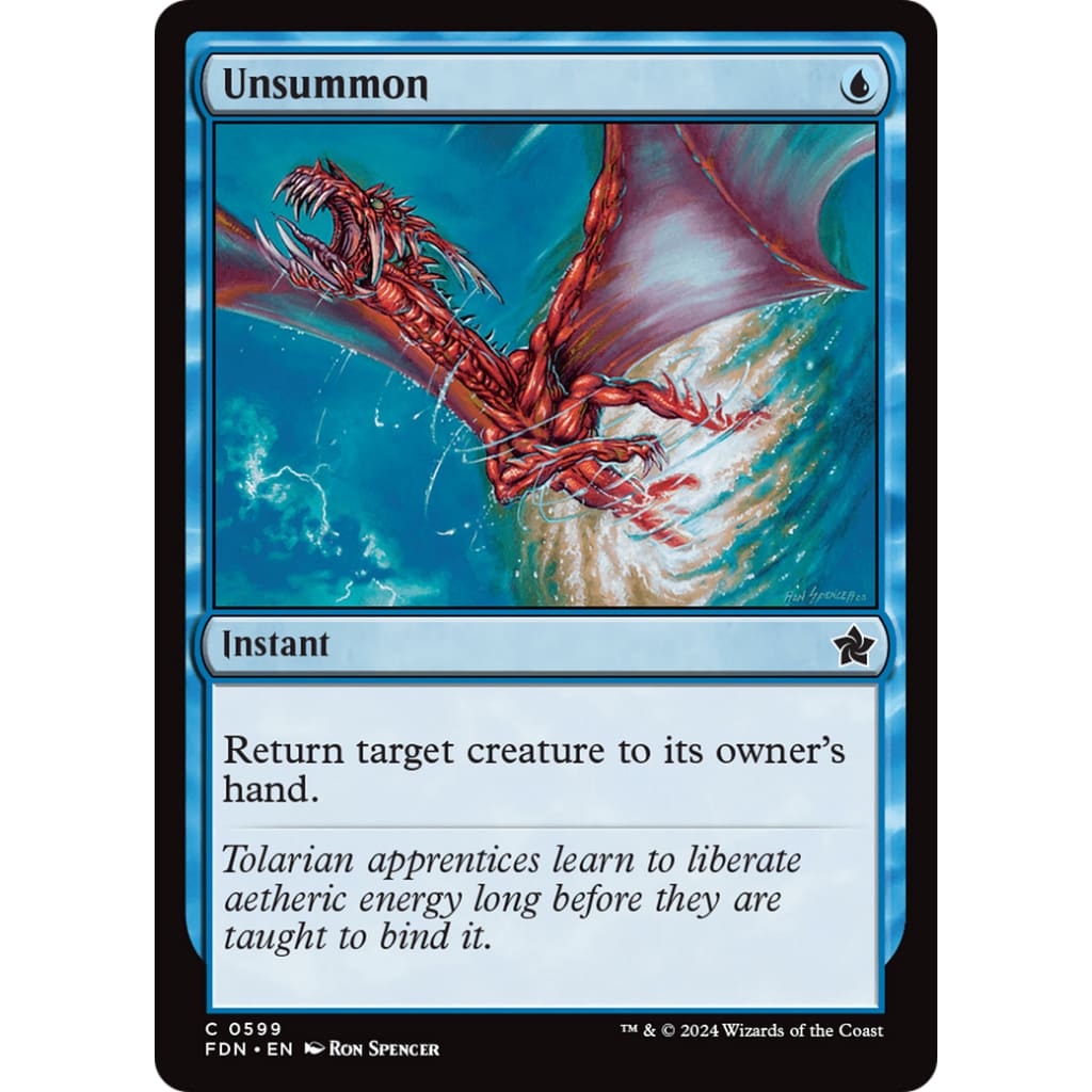 Unsummon (FDN-599) - Single