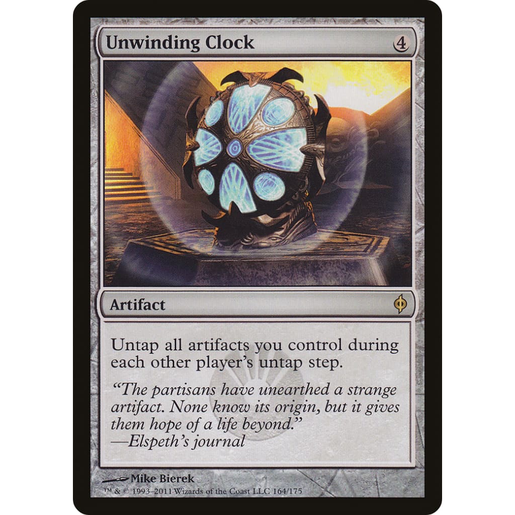 Unwinding Clock (NPH-164) Foil - Single