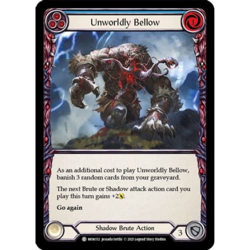 Unworldly Bellow (Blue) (MONARCH) 1st Edition - Single