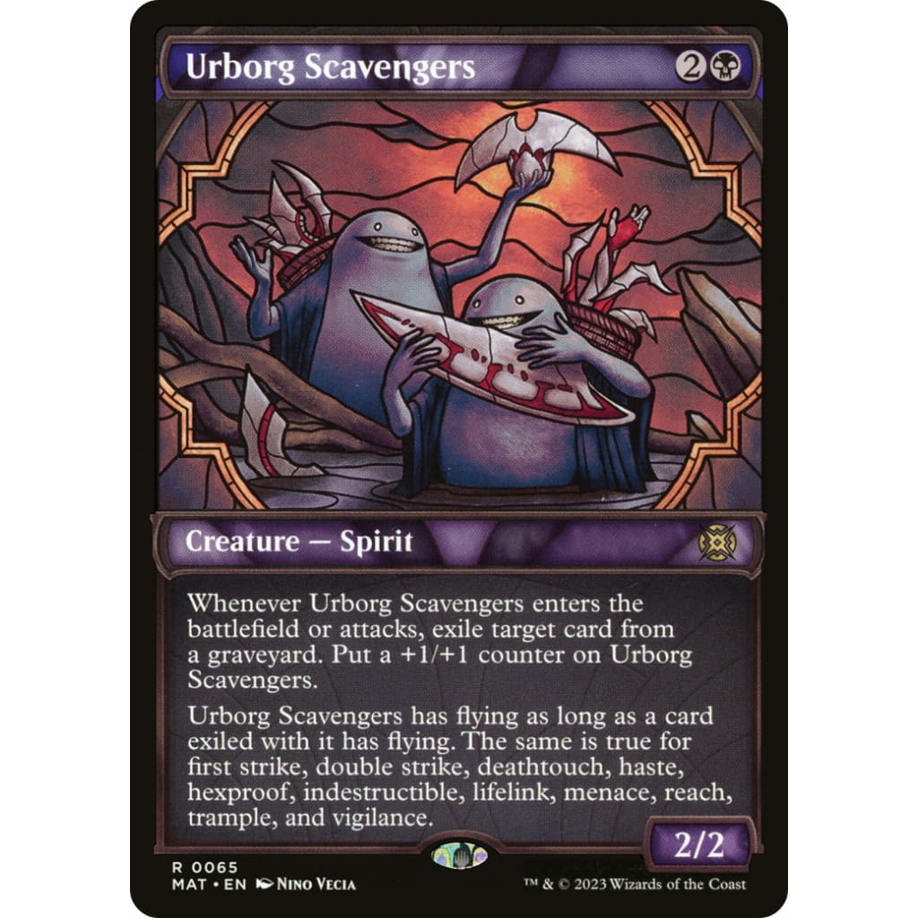 Urborg Scavengers (MAT-065): (Showcase) Foil - Single