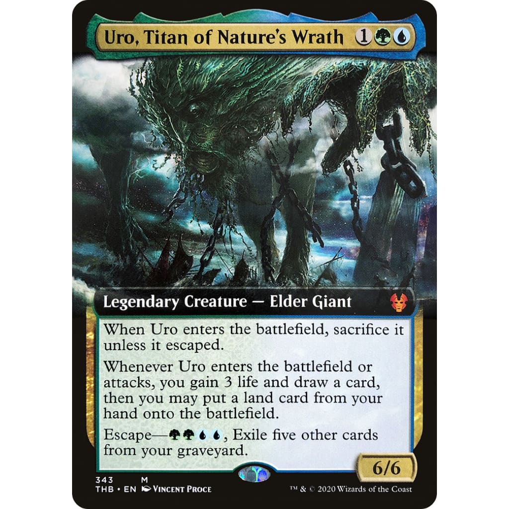 Uro Titan of Nature’s Wrath (THB-343): (Extended Art)