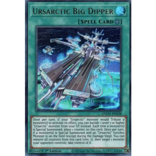 Ursarctic Big Dipper (ANGU-EN038) Ultra Rare 1st Edition