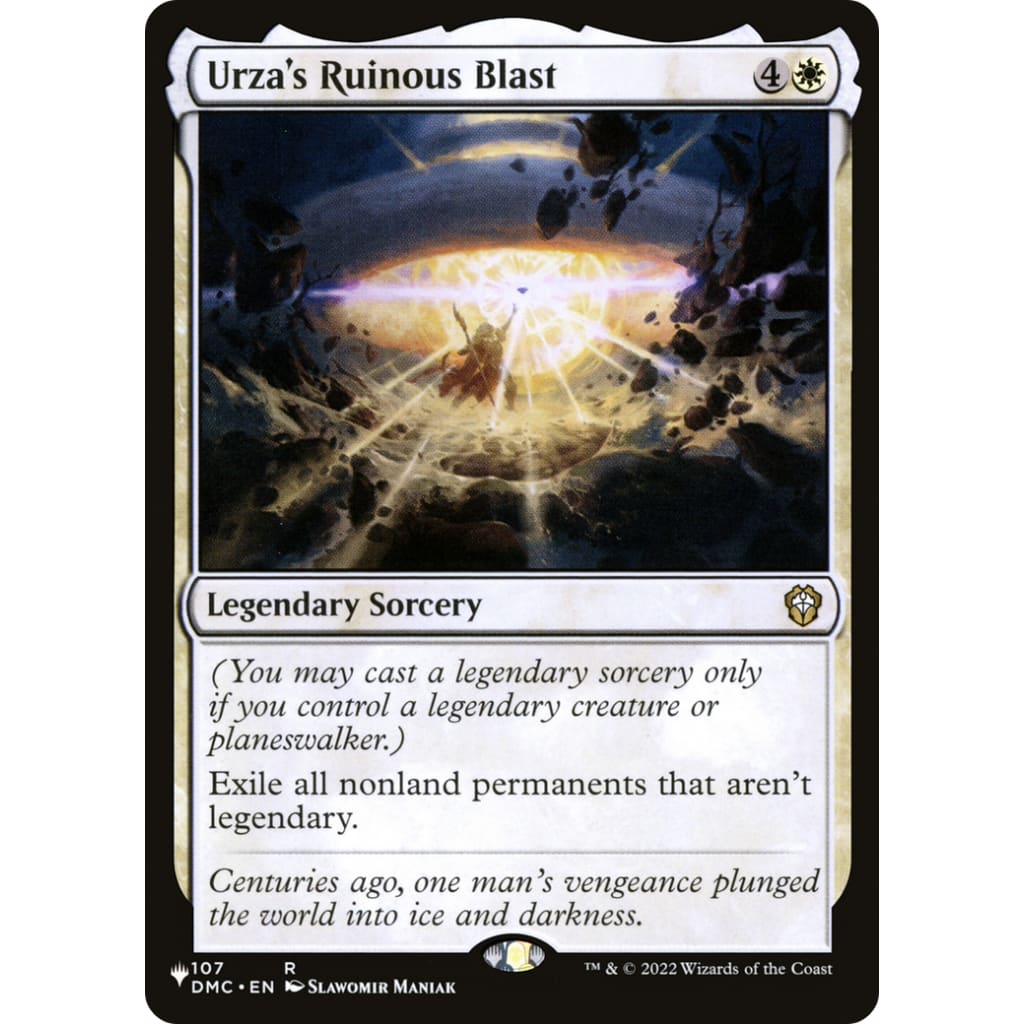 Urza’s Ruinous Blast (PLST-DMC-107) - Single